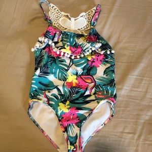 Betsey Johnson | girls swimsuit | 1 piece